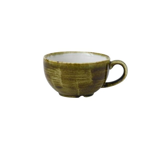 Stonecast Plume Line Espressotasse Plume Green 6,5x(H)5,5cm 100ml Grün, Ohne Untertasse (12 Stück) Von CHEFGASTRO 3 Stonecast Plume Line Espressotasse Plume Green 6,5x(H)5,5cm 100ml Grün, Ohne Untertasse (12 Stück) Von CHEFGASTRO – Bild 3