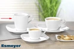 6 X Henkelbecher 25 Cl, Stapelbar Toronto Navy ARCOPAL -Besteckladen e220a789 b439 47ba a95f 3ee9abad6712