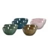 Leonardo MATERA Keramikschalen 12cm 8er Set Bunt Gemischt