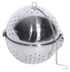 9x Gewürz-/Teesiebkugel, Edelstahl, 15 Cm Lange Kette, Durchmesser: 5 Cm -Besteckladen e5db5a06 4aac 4c5a b373 15699633376b 3