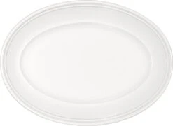 1 X Bauscher Platte Oval COME4TABLE, Mit Steile Fahne,