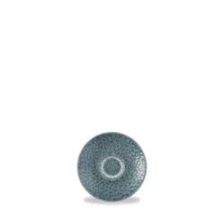 12 X Espressountertasse 11,8cm STUDIO PRINTS RAKU Topaz Blue