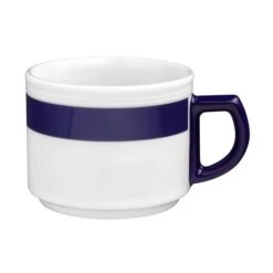 6 X Seltmann Obertasse 1 0,18 L, Form: Vitalis, Dekor: 34193 Rotes Band -Besteckladen ef429d42 ece4 4cac aec8 4596e70fe957 2