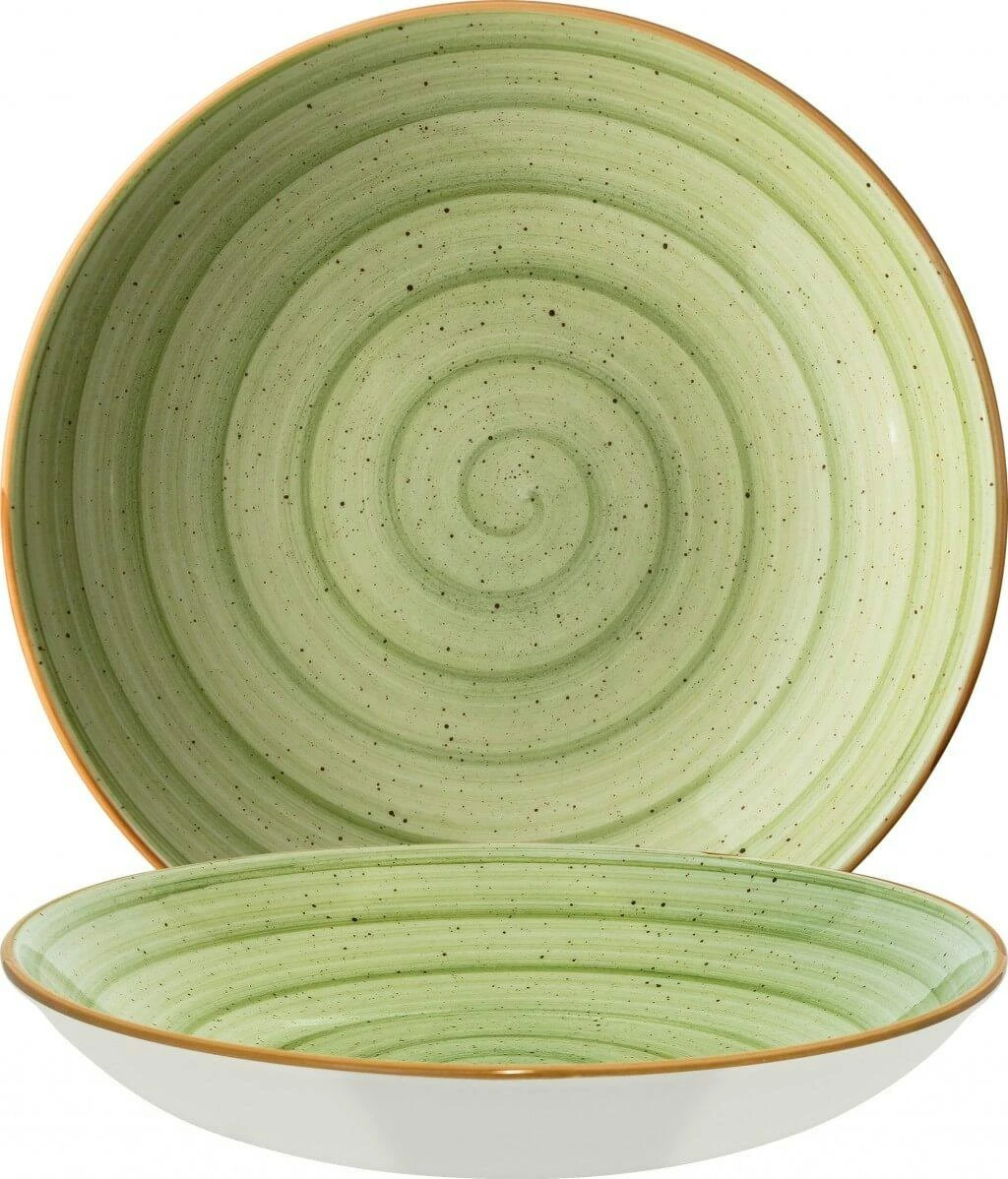 6x Pastateller Geschirr Tief 25cm 130cl Anthrazitgrau Creme Rund Porzellan Bonna Aura Space Bloom Kantenschutz 4 6x Pastateller Geschirr Tief 25cm 130cl Anthrazitgrau Creme Rund Porzellan Bonna Aura Space Bloom Kantenschutz – Bild 4