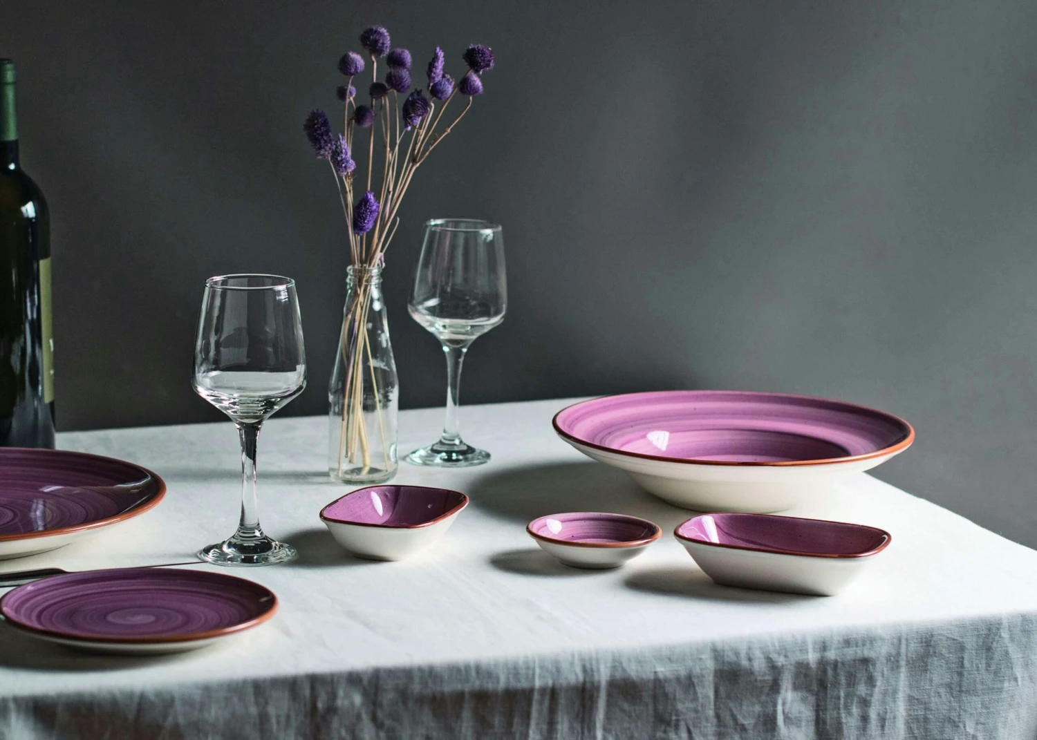 6x Pastateller Geschirr Tief 27cm 45cl Lila Creme Beerenton Rund Porzellan Bonna Aura Blackberry Gourmet Kantenschutz 6 6x Pastateller Geschirr Tief 27cm 45cl Lila Creme Beerenton Rund Porzellan Bonna Aura Blackberry Gourmet Kantenschutz – Bild 6