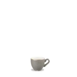 Stonecast Cappucino-Tasse Peppercorn Grey ø9,5cm 227ml Grau, Ohne Untertasse (12 Stück) Von CHEFGASTRO -Besteckladen fb6431e6 6c55 409d a783 695d712278a2